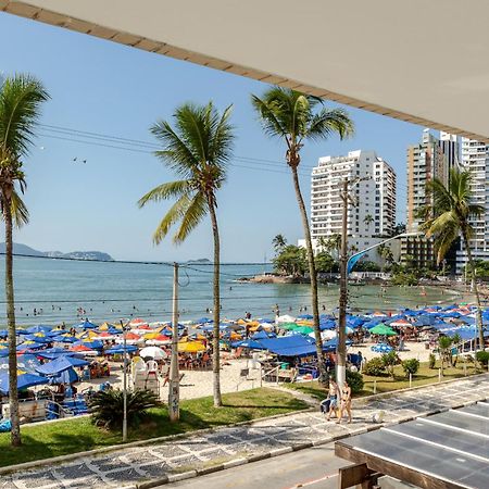 Apto - Predio De Frente Para Praia - Asturias - Guaruja - 2 Vagas Garagem - Wi-Fi E Ar Condicionado 외부 사진