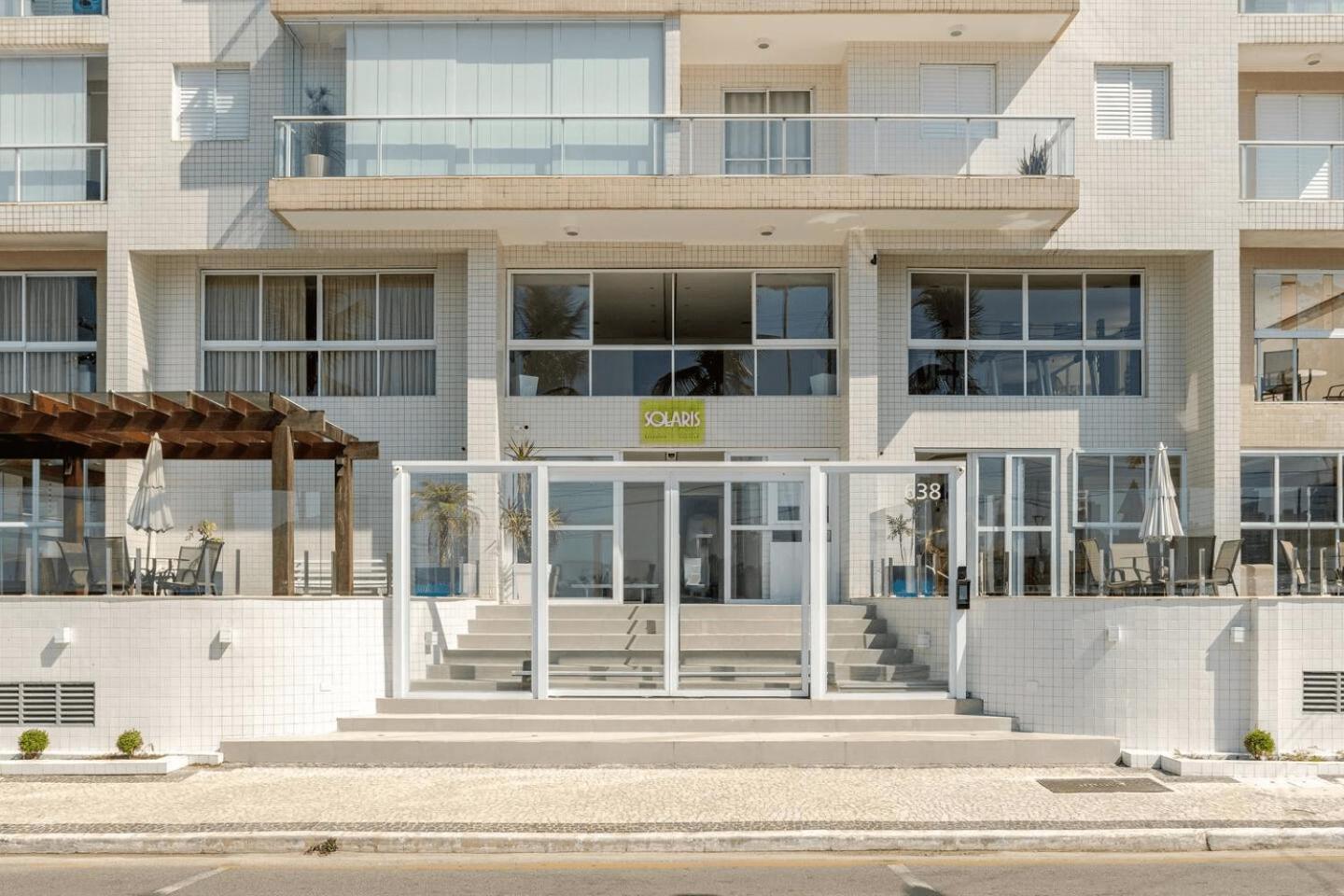 Apto - Predio De Frente Para Praia - Asturias - Guaruja - 2 Vagas Garagem - Wi-Fi E Ar Condicionado 외부 사진